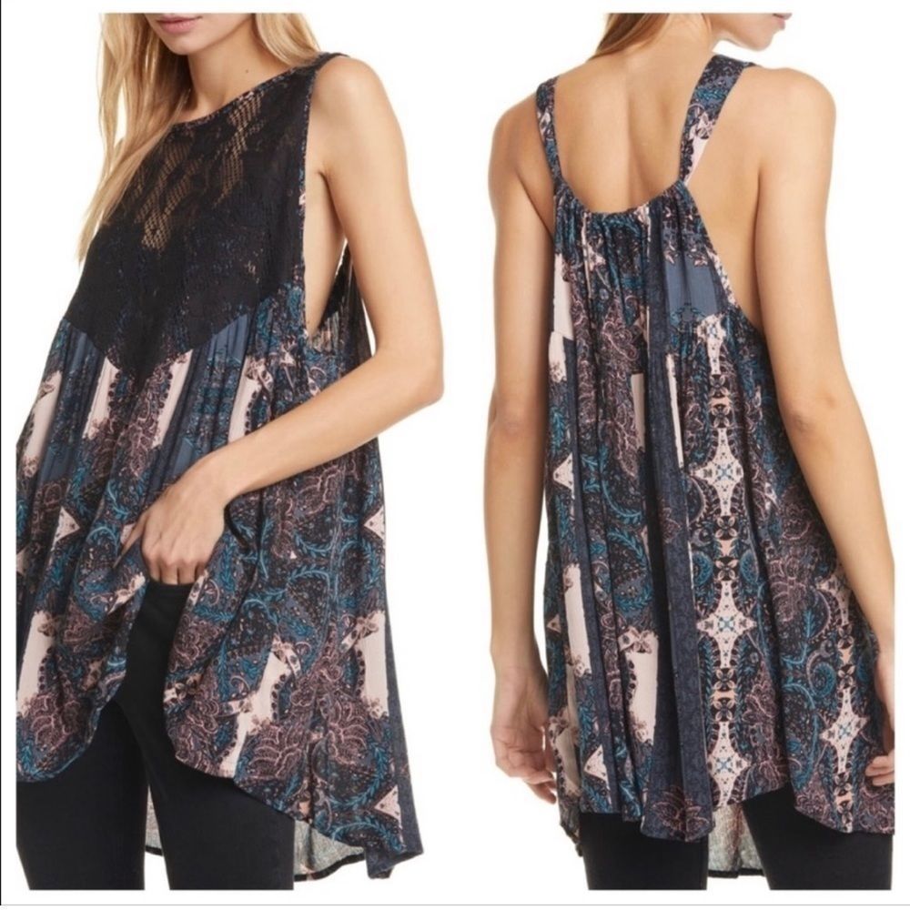 NEW Free People Count Me In Tunic